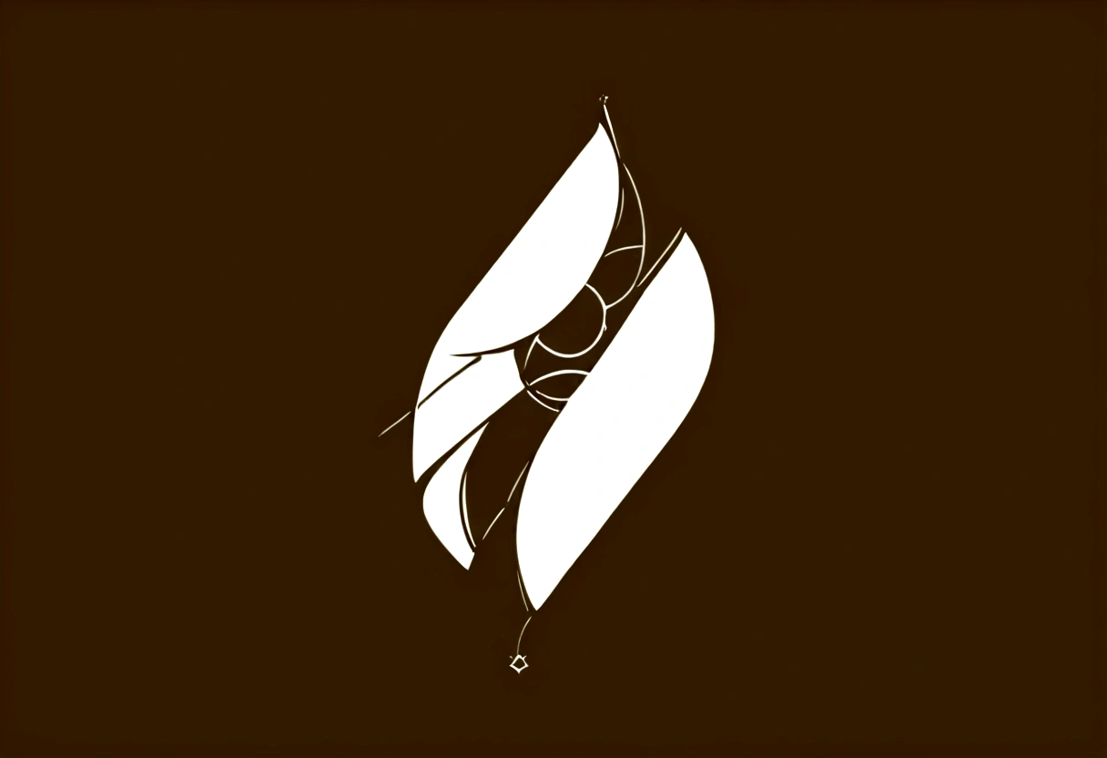 Logo of a Regular Khaf Arabic Font م, Logo Design, arabic design, Golden Ratio, Arabic م Khufi Font With Golden ratio