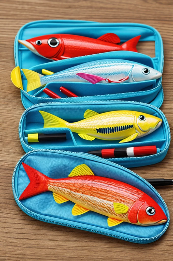 fish-shaped pencil case