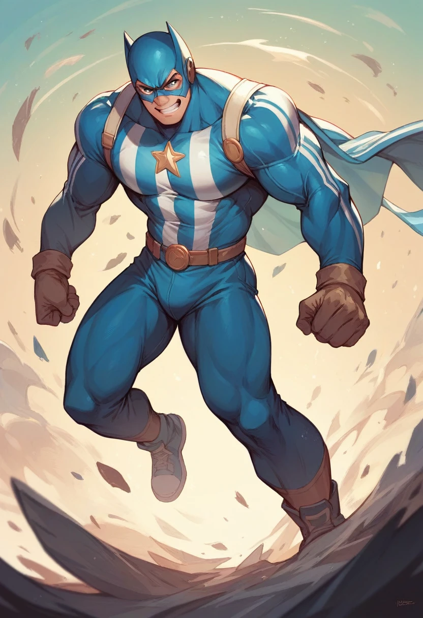 Super hero colors of Argentina