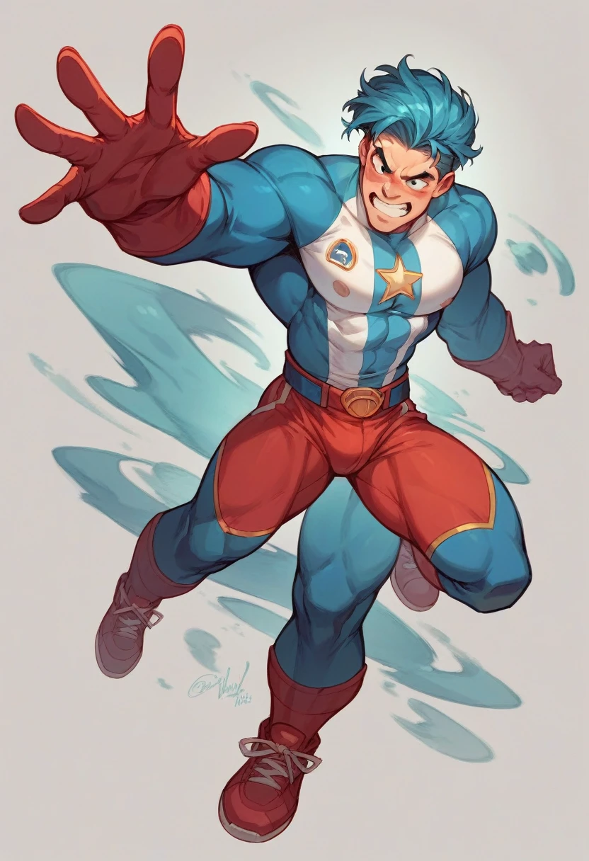Super hero colors of Argentina