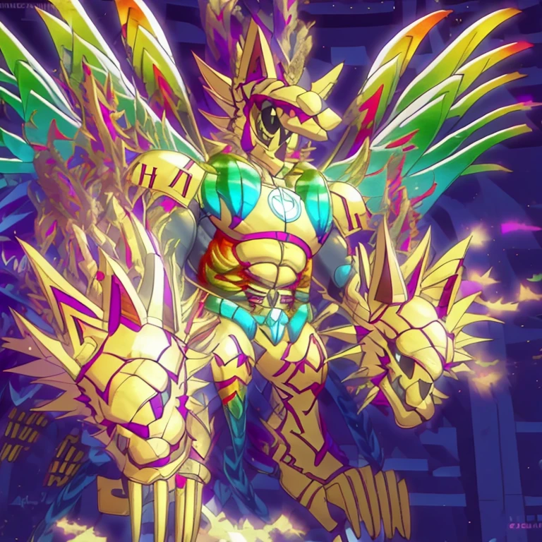 (masterpiece. official art. 8k. best quality. detailed full body. full body.)
(situation 1 : dominating The Phoenix Wolf. The Phoenix Wolf is over 1000 meters long. focus GIANT mechanical Muscular The Phoenix Wolf is trampling the car. Looking down.)
(situation 2 :smoke and flames rising from the destruction in the city)
(Additional details 1: Wearing golden Armor. Cape. Helmet. real texture material. whole body shines like metal. emphasizes the muscles. suit fully made of metal. Robotic suit. no face.).
(Additional details 1.5: The arms are golden. The lower half of the body is golden. The wolf-shaped helmet has sharp fangs. The whole body is golden. The chest area is also golden. There is a ring above the head.).
(Additional details 2: Detailed head. Detailed Body. Detailed abs. gigantic muscles. HYPER MUSCLES. Gigachad Muscular. big muscle. pecs. triceps. traps. unusually developed muscular body. body full of huge muscles. showing off muscles. pectorales enormes. Exaggeratedly huge muscles. huge muscles. long legs.).
(Additional details 3: Spread wings. It has wings. The claws are sharp. Sharp teeth.). He is laughing defiantly. The claws are sharp. Sharp teeth.).
(Additional details 3.5 : nj5furry, He is laughing defiantly. medieval armor.).
(Additional details 4: golden dick, golden cock, golden hyper penis. hyper golden penis. big penis)
Armored Flazzard