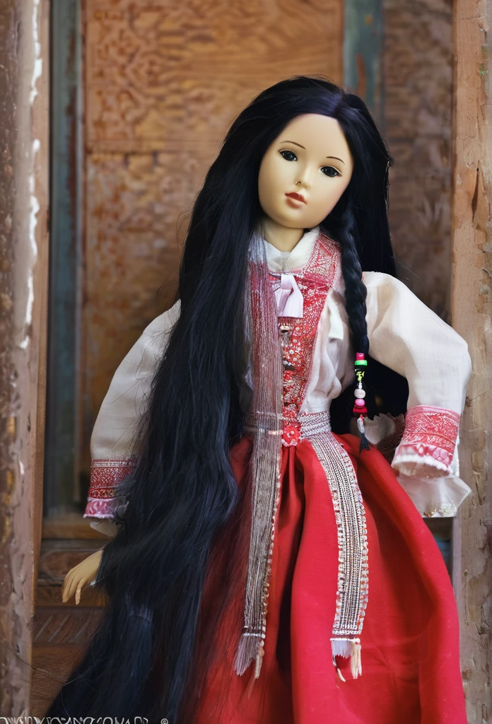 doll, long hair