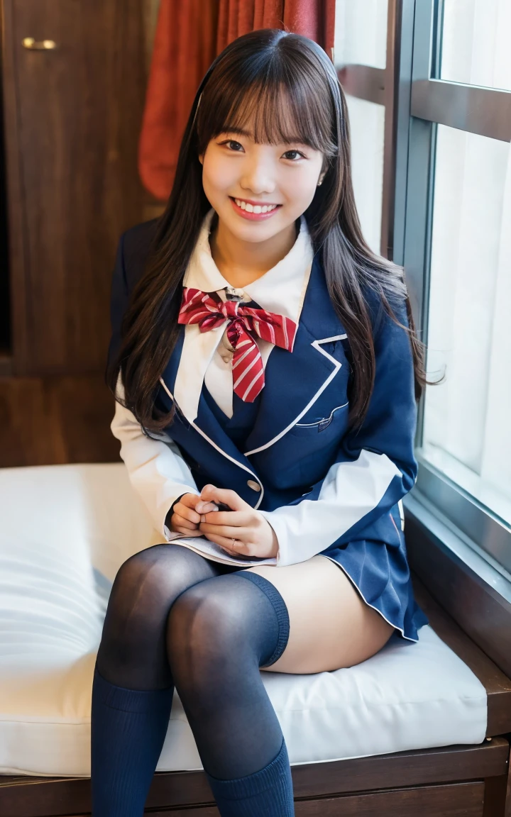 (8K, Highest quality, masterpiece: 1.2), (Realistic, photoRealistic: 1.2), sitting, (Panty shot)))), (Spread your legs)))), alone, 15 years old, (((日本のhigh school girl: 1.6))), In the classroom, Wet, Gaze at the viewer, (sit: 1.5), loafers, smile, Big Breasts, Beautiful Eyes, An empty classroom, high school girl, (short hair :1.1), Panty shot, Spread your legs, Thigh, ((Grey no-tuck mini skirt:1.5)) ,((Gray High School Blazer)), White panties, socks, Knee-length, White shirt, loafers, Realistic, ((小馬鹿にしたsmile :1.5)), ((laugh at:1.2)), lips, Brown eyes, ((Red ribbon around neck)), ((Neat no-tuck Keio skirt)), 茶色のloafers, masterpiece, Highest quality, Ultra detailed face, (((Panties that look like they can be seen))), (((Spread your legs))), ((Like peering into someone's face)), (((Raise one knee))), (((みずみずしいThigh))), squat,(((Spread your legs))), (((膝を上げてsit))), しゃがみPanty shot, Ahegao, (((Tongue out))), ahegao, Stick your tongue out, (((Fresh calves))), loafers, (((フリル付きsocks))), I can see your pants, whole body, (((しゃがんだwhole body))), On my knees, 白い清楚なsocks, (((From face to toe))),