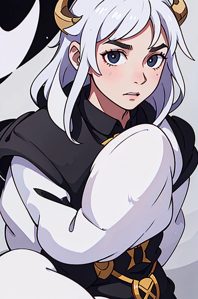 tmasterpiece,Best quality at best,highers,1girll,beauitful face,face_Focus,(Large breasts),(NSFW),White hair,Wet