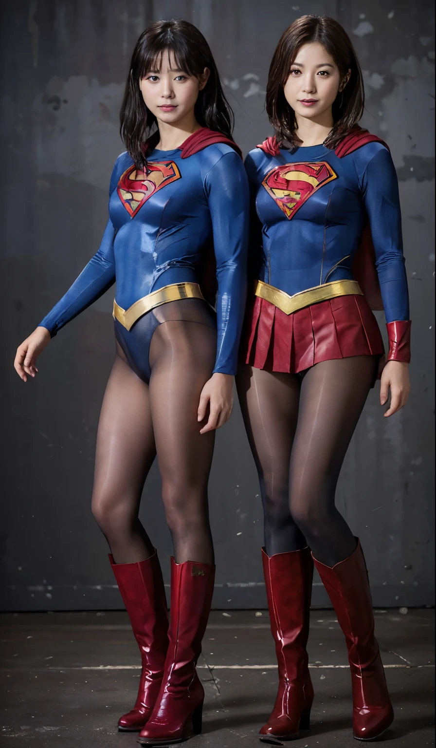 No background、(((Beautiful legs in black tights.)))、(((Legally express the beauty of your smile)))、((((Make the most of your original images)))、(((Body-hugging Supergirl costume)))、(((Supergirl Costume)))、(((short and beautiful hair)))、(((suffering)))、(((Please wear black tights....、Wear red boots)))、((Best image quality、8K))、((Highest quality、8K、masterpiece:1.3))、(((Preserve background )))、Sharp focus:1.2、Beautiful woman with perfect figure:1.4、Slim Abs:1.2、Wet body:1.5、Highly detailed face and skin texture、8K