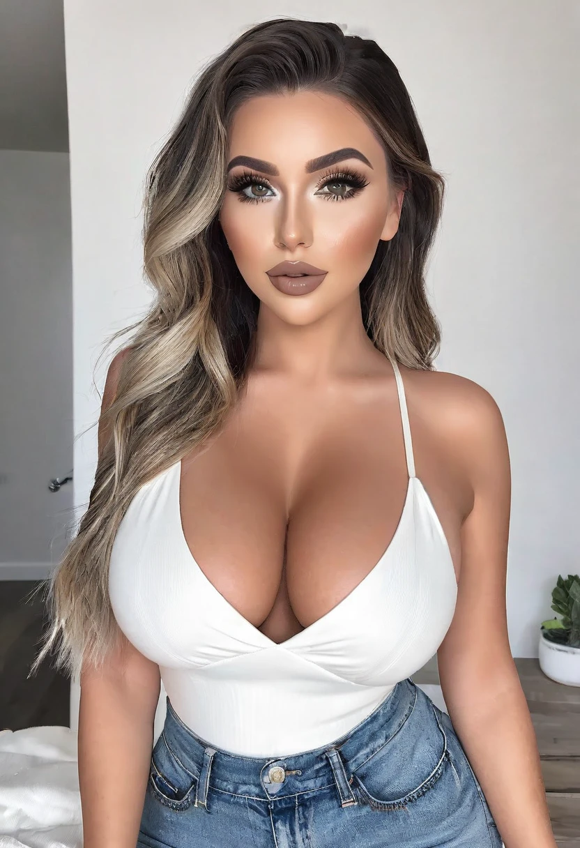 Busty beauty influencer 