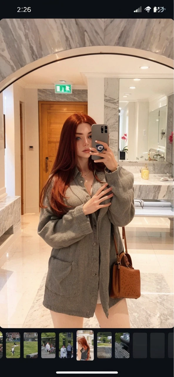 high quality, detailed, intricate, woman, red hair, freckles, detailed hair, detailed skin, detailed eyes, detailed lips, dress