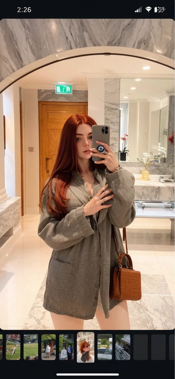 high quality, detailed, intricate, woman, red hair, freckles, detailed hair, detailed skin, detailed eyes, detailed lips, dress