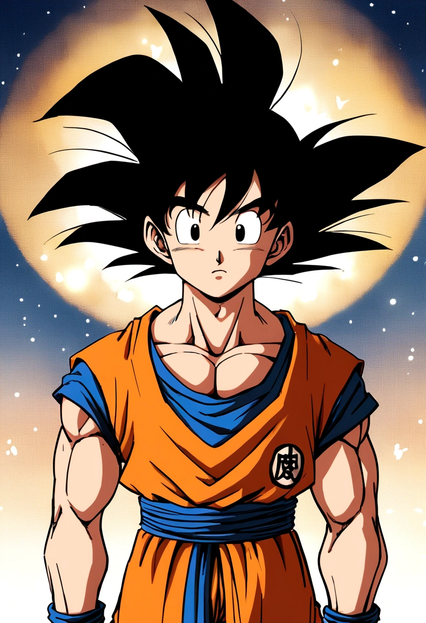create a comic about goku