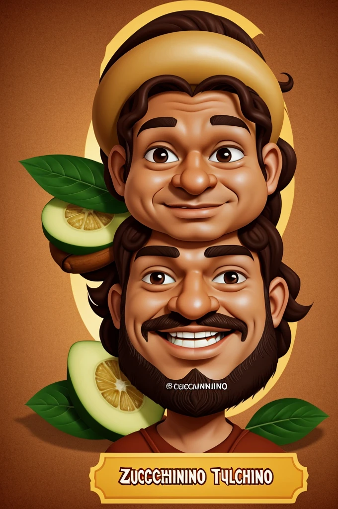 An animated character or caricature for my cinnamon role project, The venture is called Zuccherino 