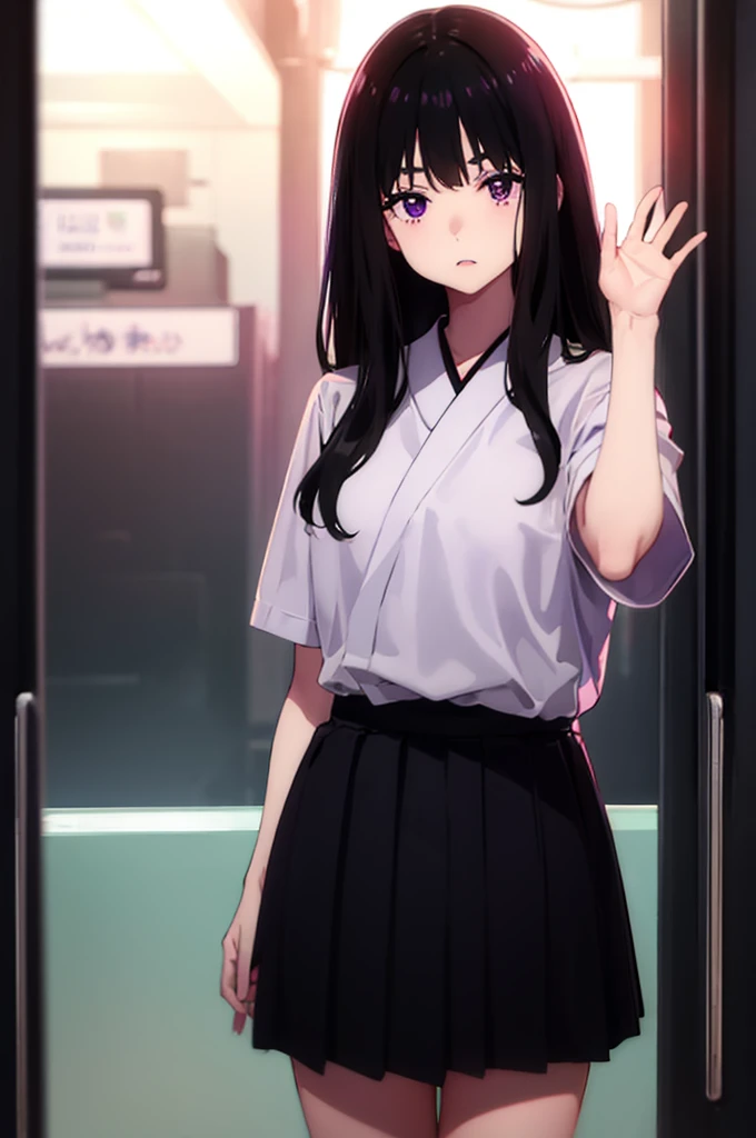 1 boy, pov hands, grab breasts、、1 boy, pov hands, grab breasts、Black Hair、Semi-long hair、Pale purple eyes、Small breasts、Small breasts、Hide with your hands、hand good、、Hide、Black Skirt、Blushing、、Embarrassed expression、Japanese、Black Skirt、Not wearing a bra、Black Hair、Semi-long hair、Pale purple eyes、、Blushing、lipstick、Perfect hands、Detailed hands、on the train、、hand good、toilet