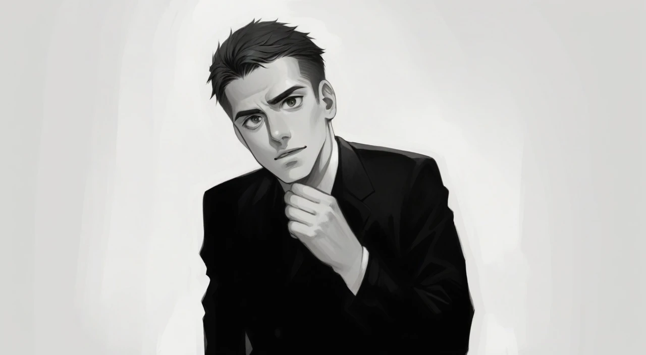 A man in a suit poses for a picture, Andrey Surnov, Maxim Shirkov, Ivan Laliashvili, daniil kudriavtsev, Andrey Ryabovicheva, oleg bulakh, Bohdan Rezunenko, Hedy Slimane, Alexey Gurylev, advertising portrait, pavel shvedov