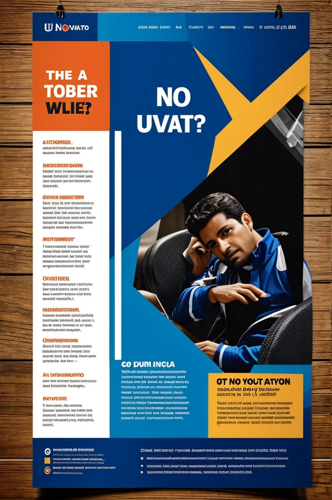 Has un formato de un flyer