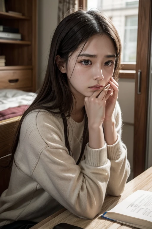 A person who is very anxious