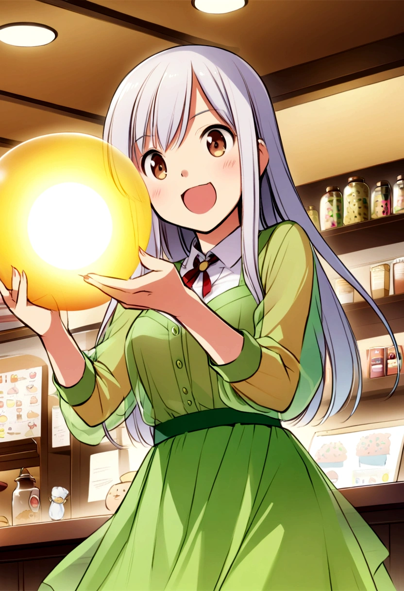 Cat、An illustration、Catカフェ、Cute clerk、See-through clothing