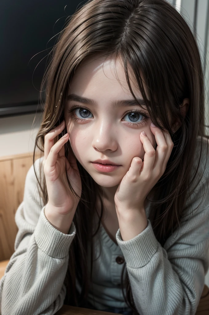 A girl who manipulates others when she touches them, That's why he lives with gloves, we are friends