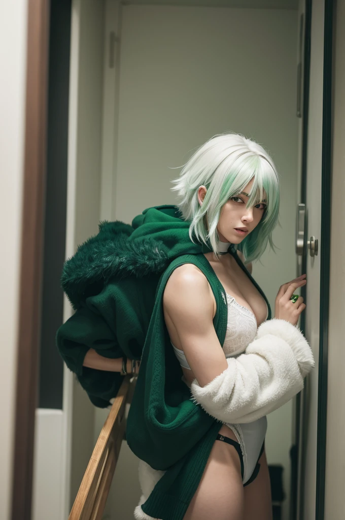 Fucking hot hairy white haired green haired Quincy
