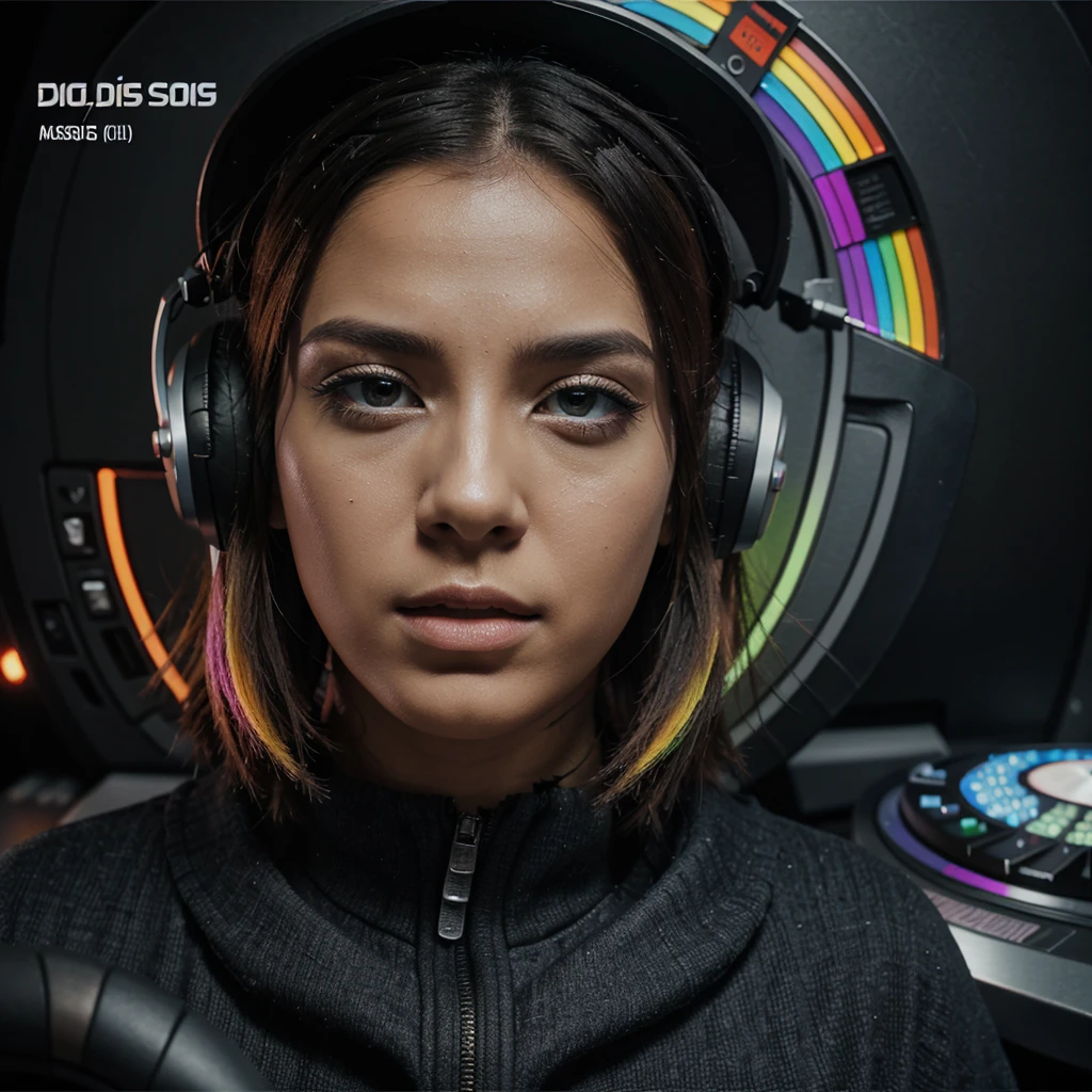 Colorful CD cover, dubstep sound, som mass, nothing written