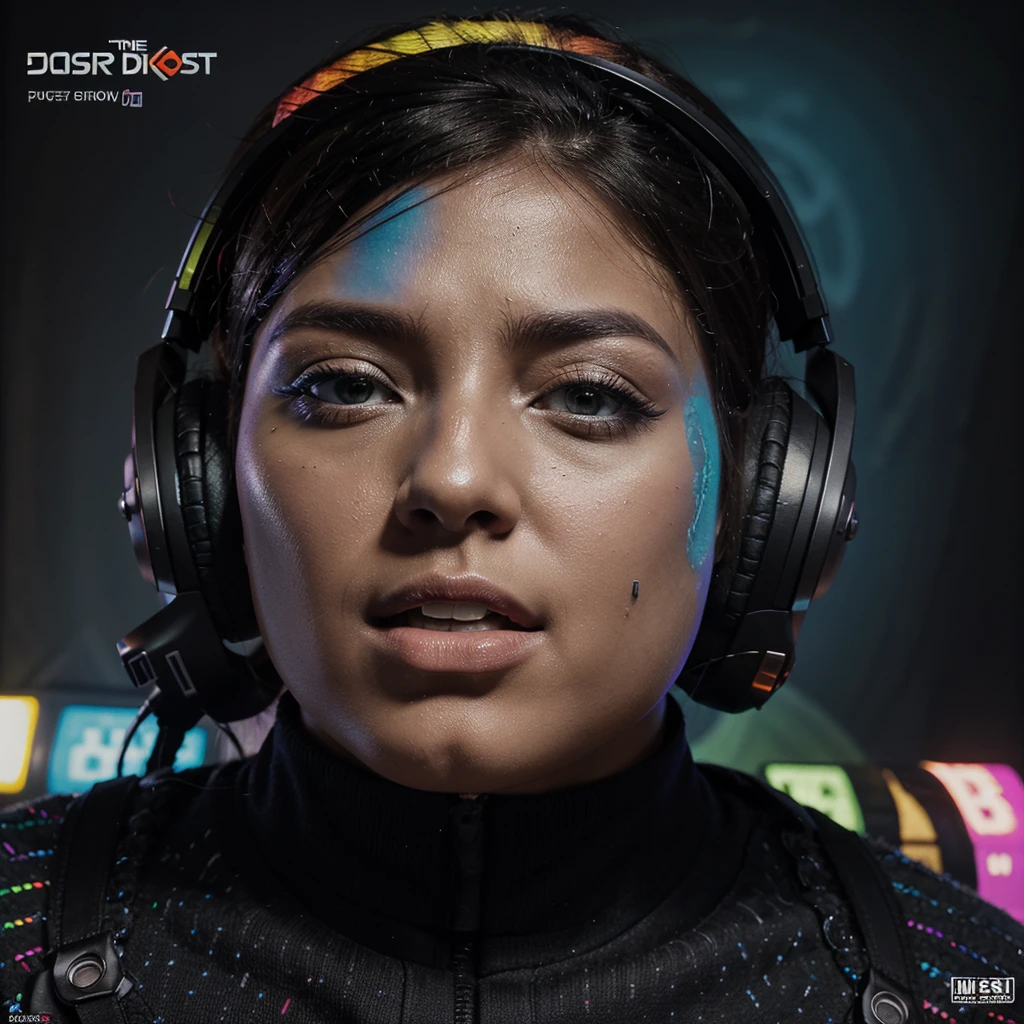 Colorful CD cover, dubstep sound, som mass, nothing written