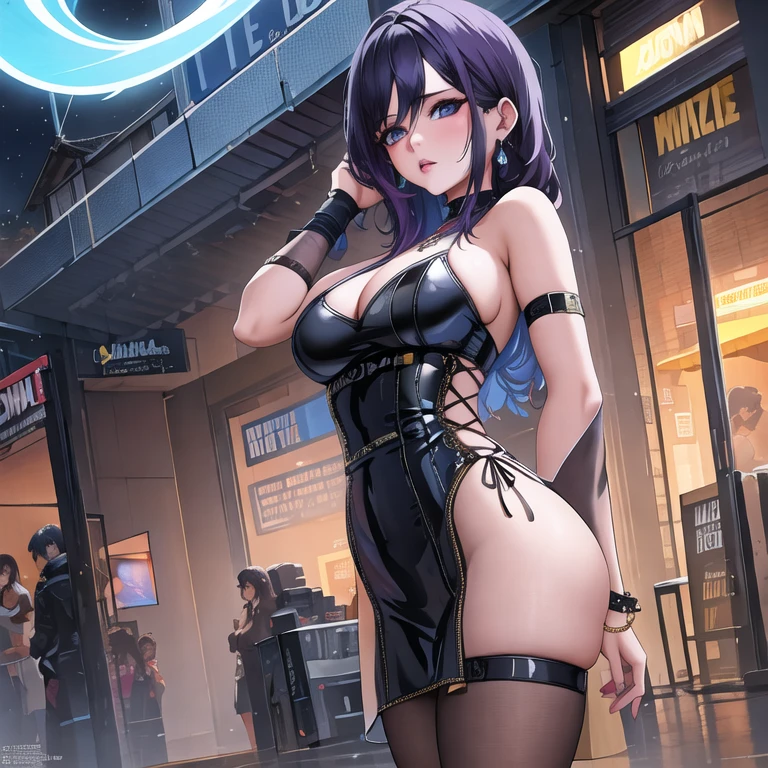 (masterpiece, best quality:1.2), 1irl, soloSexy Queen adolescente En esta imagen visualmente impactante, una hermosa modelo con cabello largo y rubio camina hacia la cámara, su cuerpo tonificado a la vista en una tanga roja diminuta y ligas de encaje. La iluminación crea una atmósfera sensual y seductora, por lo que es difícil apartar la mirada. Con su cabello rubio platinado y su impresionante figura, esta modelo irradia confianza y sensualidad mientras modela en lencería. El fondo está iluminado con luces vibrantes, lo que agrega un toque de dramatismo a la escena mientras camina hacia la cámara, dejando una impresión duradera.