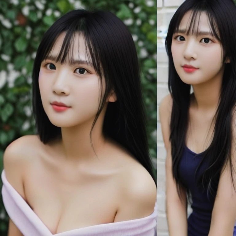 (best quality,masterpiece:1.2,realistic,photorealistic:1.37), (perfect body), beauty detailed face, beautiful black hair, perfect nose, 