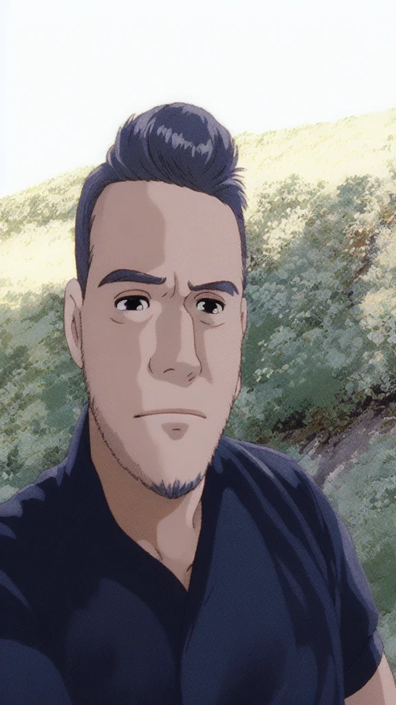 man in studio_ghibli_anime_style style