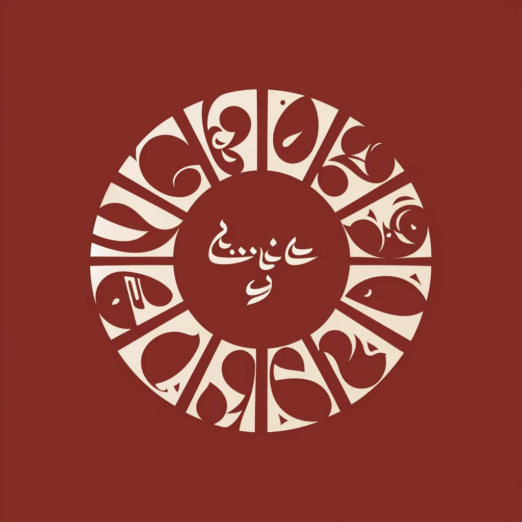 Arabic Design Font, Design Concept coffe, logo coffe style,simplicity