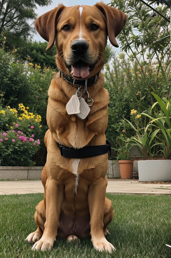dog with an erection