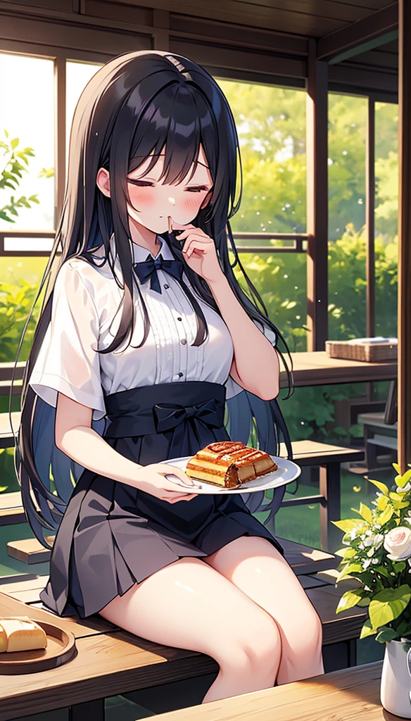 The clear morning air envelops the villa in Karuizawa.、The chirping of birds echoed through the lush garden.。Standing on the terrace of the villa、She was a beautiful girl named Arisu.。She opened the curtains with her delicate hands、I watched the soft morning sunlight shine into the room.。

Arisu slowly stepped out onto the terrace.、There was a delicious breakfast prepared for her.。On the table covered with a white cloth、Fresh berries and fresh bread、and芳醇な香りの紅茶が並んでいます。She sat down gently in a chair、I picked up a beautiful cup。

Tea steam rising、The scent tickles her nose.。Arisu closed her eyes.、moment、I took a deep breath, feeling enveloped in the scent.。and、Quietly bring the cup to your mouth、I&#39;ll have a sip of tea。In its graceful movements、Her good upbringing and dignity were naturally evident.。((nsfw))((((5 )))(((infant)))ta))(naked))