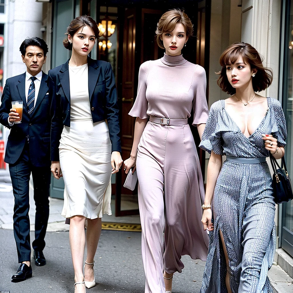 elegant tall woman ,petras clothes Rock scenes and vintage 80s and 90s
