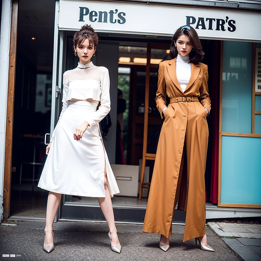 elegant tall woman ,petras clothes Rock scenes and vintage 80s and 90s