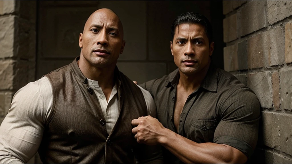 dwayne johnson actor have a riffle