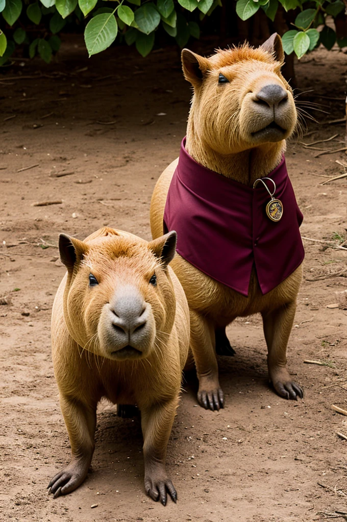 Capybara with the Vinotinto uniform