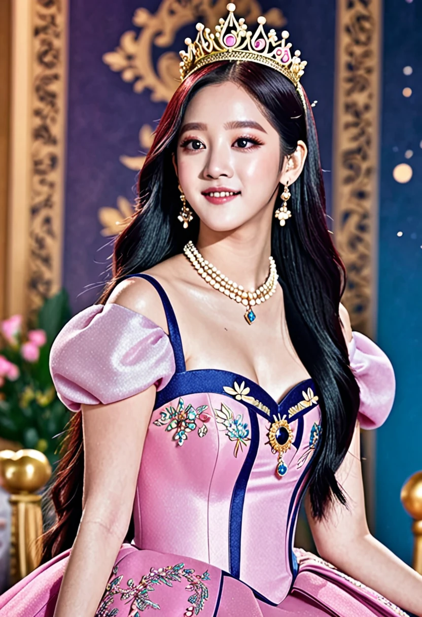 Jisoo do Blackpink como princesa disney