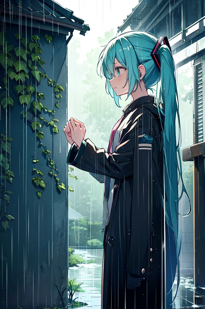 Under the Rain　Sing as if screaming　Hatsune Miku: Song of Sadness and Farewell　Chasing your dreams in my heart　The sound of the rain keeps you going　shed tears in the rain　Sing as if screaming　Hatsune Miku Song of Love and Hope　I am very excited, I want to reach someone&#39;s heart　This feeling in the rain　Get stronger

In the rain　Sing as if screaming　Hatsune Miku: Song of Solitude and Courage　Give me a push, I hold the key to unlocking the door to tomorrow, in the rain　believe in ourselves, even in the rain　Sing as if screaming　Hatsune Miku Sadness and Sorrow　With a song blooming in my heart　small flower in the rain　Growing in the rain　Sing as if screaming　hatsune miku: Road to the future　Dreaming while thinking about someone　Gentle feelings in the rain　Get stronger