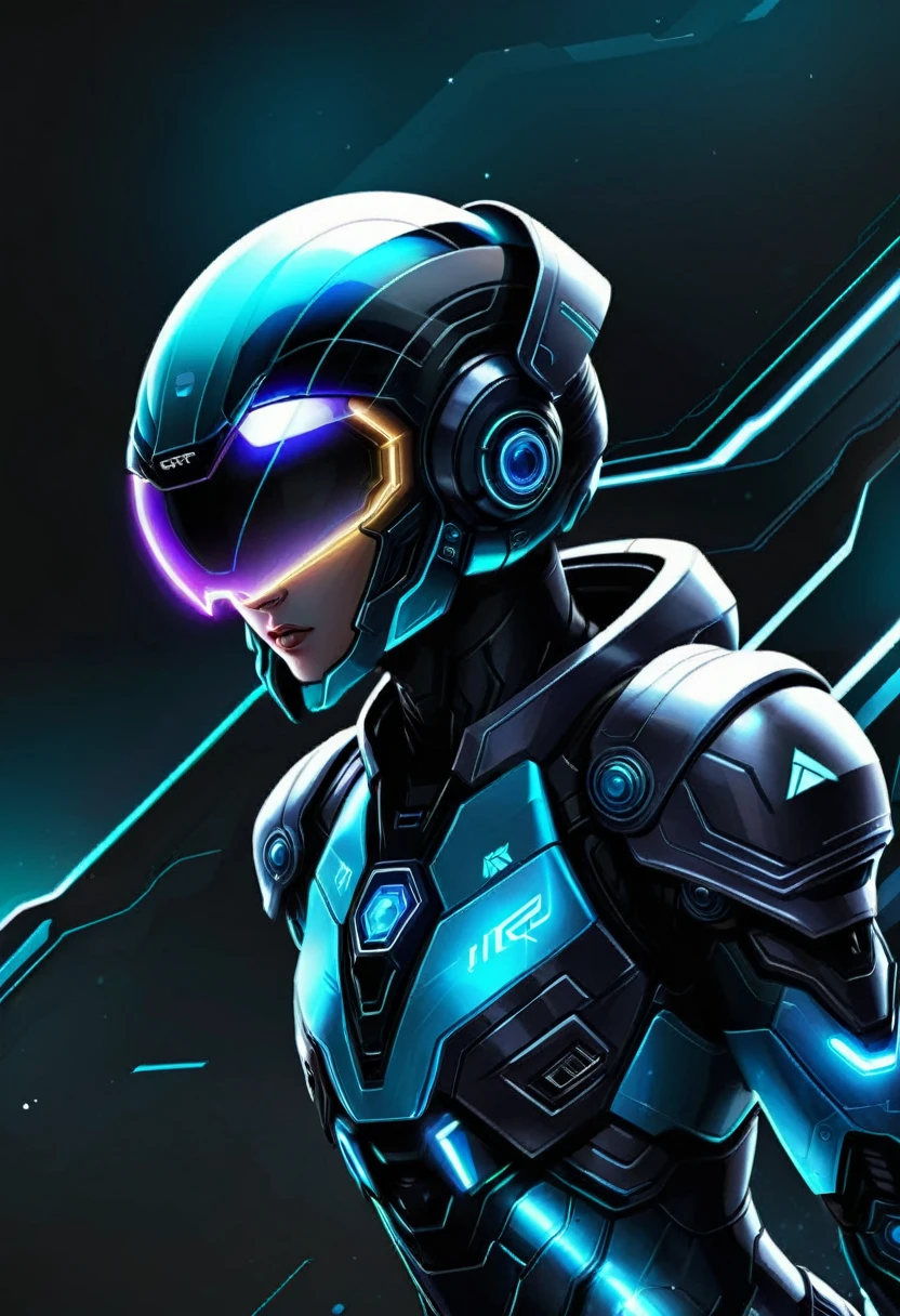 full body of a space craft pilot in a ultra futurist mecha holding an helmet, concept art inspired by Theodore Major, featured on zbrush central, full body, holography, streamlined neon mecha, samus aran bioorganic varia mecha, samus, mjolnir armor from halo infinite, sci - fi suit, science fiction suit, starcraft 2 videogame character, hq 4k phone wallpaper