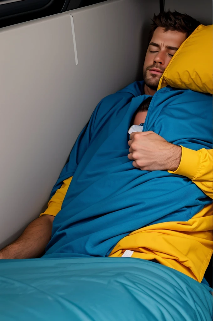Bart asleep while leaving Facebook open