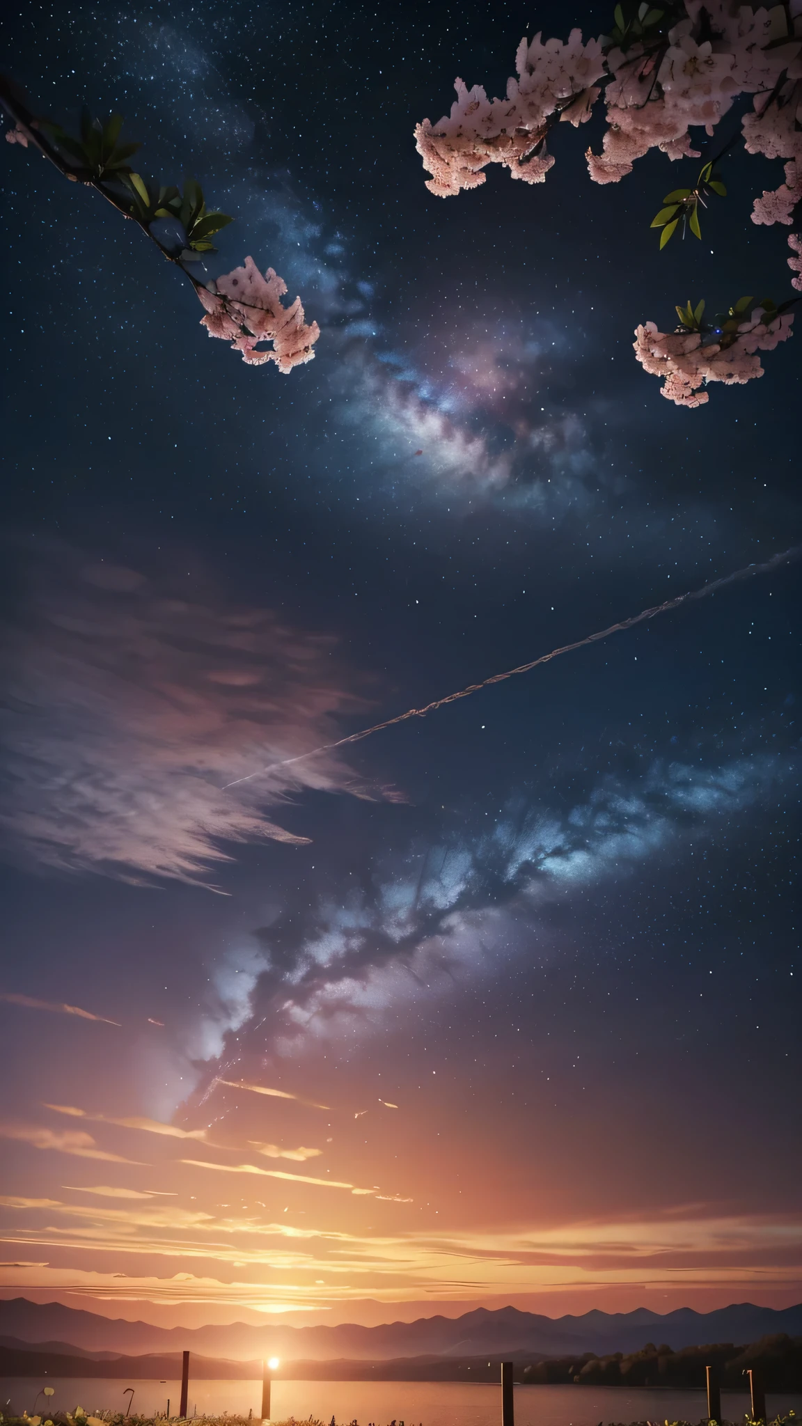 ((logo, Astonishing, 8K, On the table, RAW photos, Astonishing, Top quality, Photorealistic and Very detailed CG Integrated 8K Wallpaper, high quality, Very detailed, Narrative Poems, Particle Effects, dynamic effect, Text border depth, light, lens flare, Ray Tracing, On the table, real: 1.4, ultra HD: 1.2, real, real)), fantasy, Anatomically correct, wind, The beauty and splendor of mountains and forests, The silence of the world and the beauty of the meadow, Vast land, Lakeside, Beautiful wind view, Beautiful natural wind scenery, wind, Cherry blossoms, Cherry blossoms petals flying, Cherry blossoms暴wind雪, Falling Flowers.