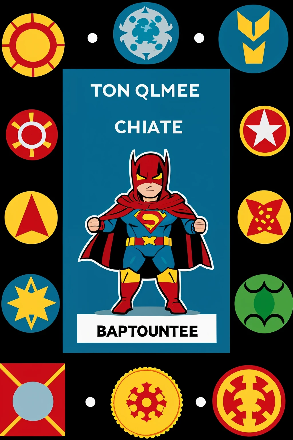 A brain with personified astrocytes and microglia, with superhero capes and badges that identify them. all that done in cartoons  