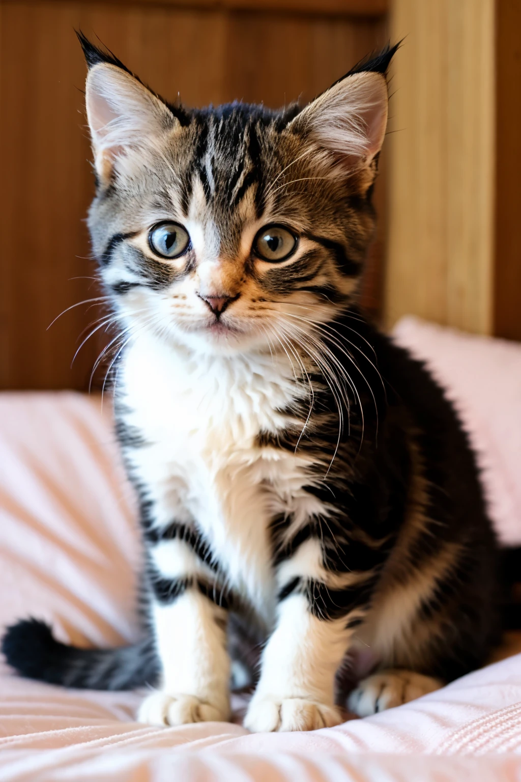 Once upon a time there was a kitten named Sad. Tristón lived in a cozy little house with his mother, his dad and his brothers. However, Sad always felt sad, although I didn&#39;t know why.
