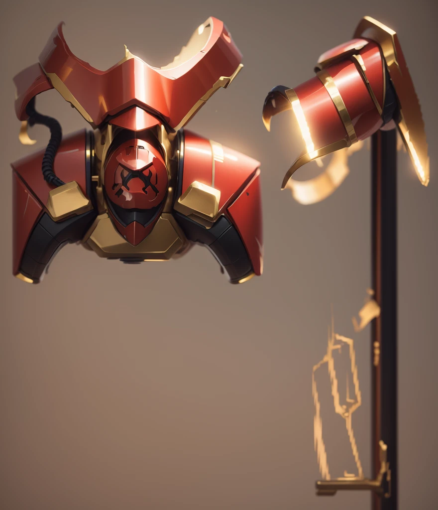 The color becomes gorgeous,Lightweight and oily texture,The color changes to red and gold,Some red and gold,Add some extra gold to your body(Ensure its layering and armor texture,Red is the dominant color,Add some gold for decoration)