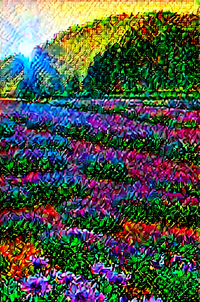 photos realistic, masutepiece, landscape shot、Sunrise spring morning with the sweet scent of life in the air, Open meadows、Flower Garden、