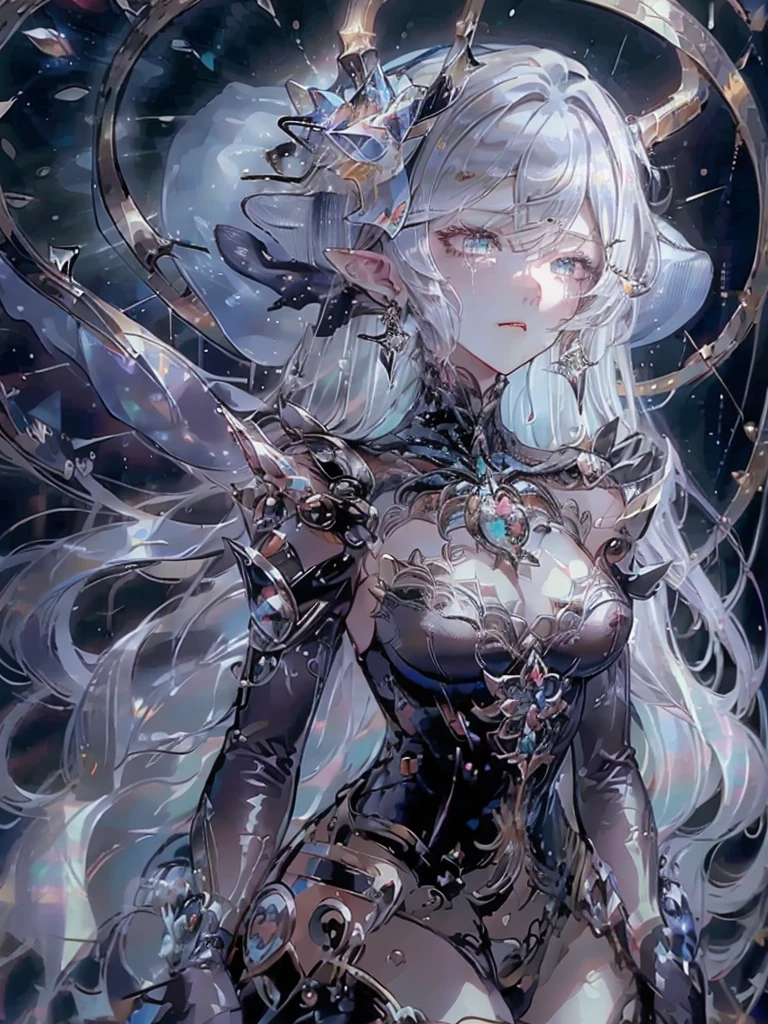 ((Highest quality)),(Ultra-high resolution),(Very detailed),(Detailed Description),((The best CG)),(A masterpiece),Ultra-detailed art,Amazing painting art,(Contemporary art with precise details:1.5),(Fashion magazine cover:1.8), (1 female fashion model:1.6),(Beautiful and well-proportioned face:1.5),Fashion Leader:1.6,Powerful gaze:1.4,(Wear your hat at an angle:1.3),Cropped tops,