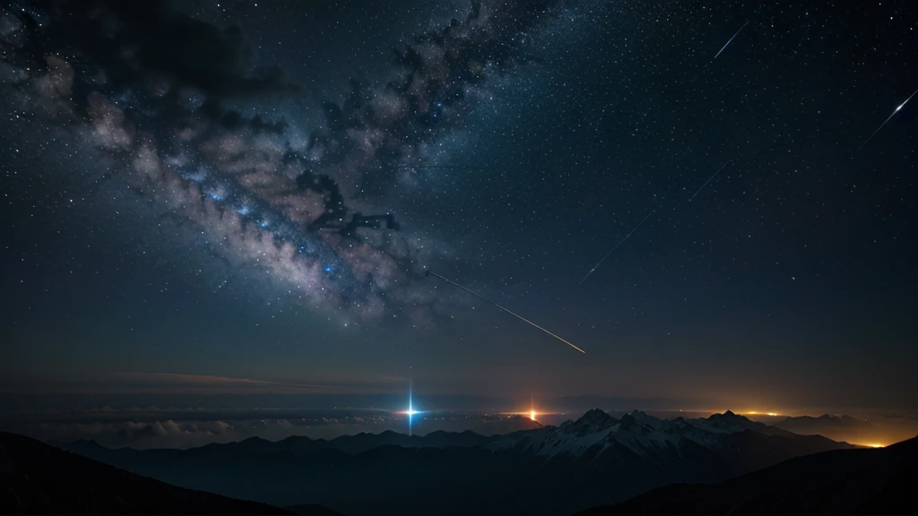 outer space, stars , galaxies