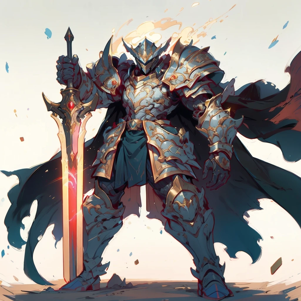 A man wearing a full-face helmet, a fantasy-style biotech armored combat suit, green eyes, (a composite layered chest armor), fully enclosed shoulder guards, matching arm and leg guards, the belt is adorned with Falcon Wing, (the color scheme is primarily white with red and blue accents), the design balances heavy with agility, a high-tech bio-mecha armor, (Armor Concept Inspired by Falcon, stand on the top of a skyscraper in a futuristic sci-fi city), this character embodies a finely crafted fantasy-surreal style armored hero in anime style, exquisite and mature manga art style, (element, plasma, energy, the armor glows), ((male:1.5)), metallic, real texture material, dramatic, high definition, best quality, highres, ultra-detailed, ultra-fine painting, extremely delicate, professional, perfect body proportions, golden ratio, anatomically correct, symmetrical face, extremely detailed eyes and face, high quality eyes, creativity, RAW photo, UHD, 32k, Natural light, cinematic lighting, masterpiece-anatomy-perfect, masterpiece:1.5