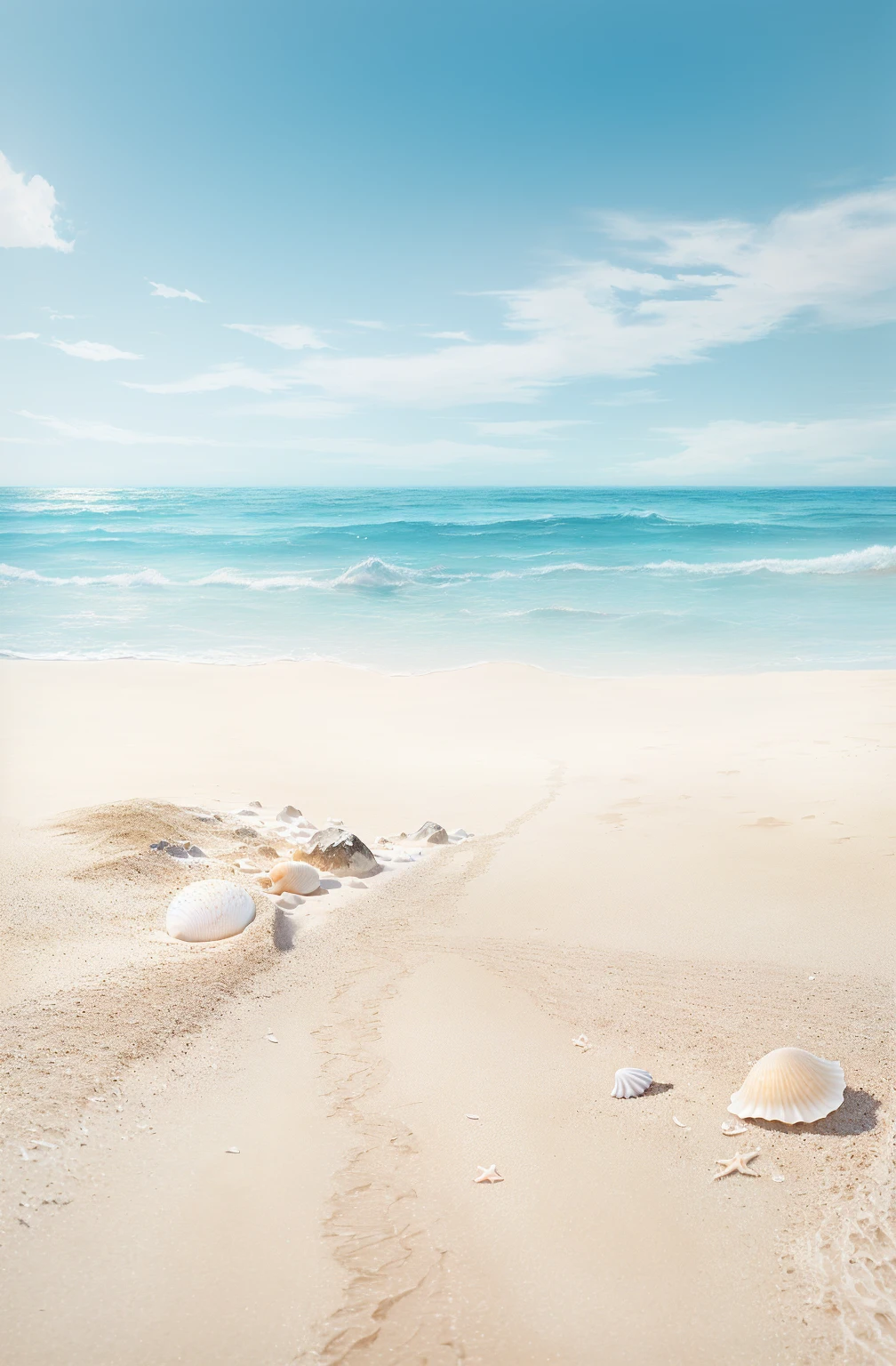 Seashells on the beach near the ocean, Beach Background, calm sea and Beach Background, sand and sea, Seaside background, Sandsy beach, mediterranean 蓝天白云Beach Background, Sands beach, Peaceful beach setting, seaside, carribean Sands, beautiful beach, Beach scenery, Wallpaper HD beautiful, 沙滩Sands子背景, Sands