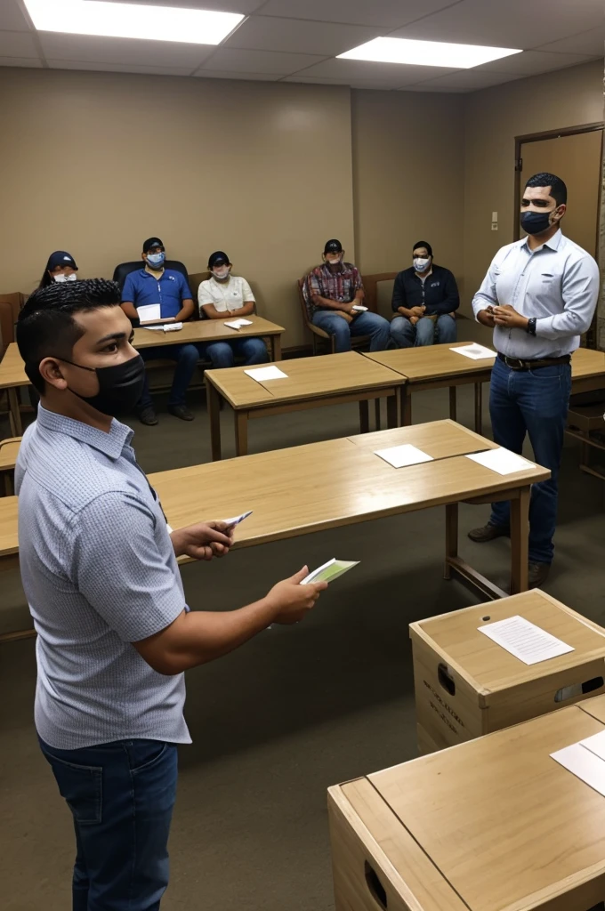 Farm Chapter MeetingDelia Directs:Alex Castillo identity:Jonathan Miranda Ballots: Alex Gomez Welcome:Jose Corea Testimony