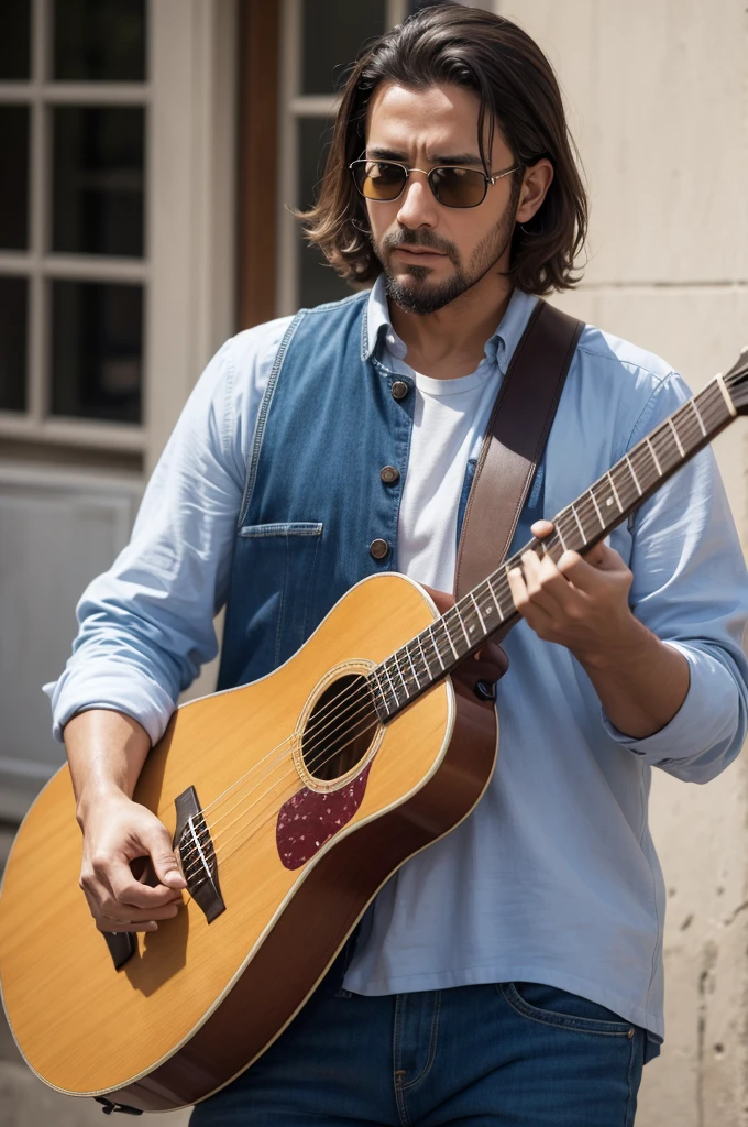 a man playing free frire