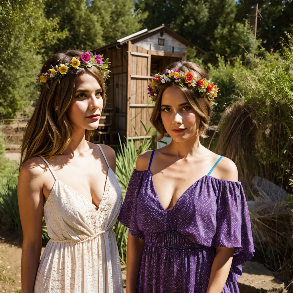 .
 **Bohemian Rhapsody**: Create a bohemian-themed shoot with flowing dresses, flower crowns, and rustic settings.

