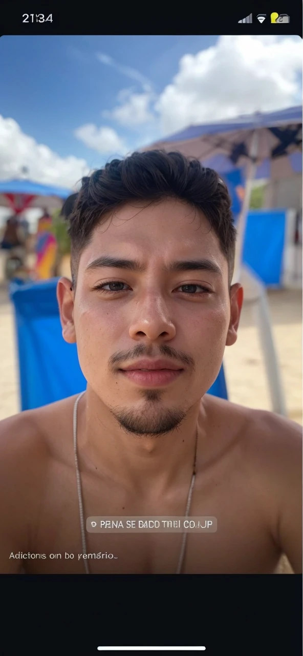 Imagine a person based on the photo below 